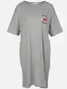 Bild 1 von Damen Oversize Nachthemd Grau