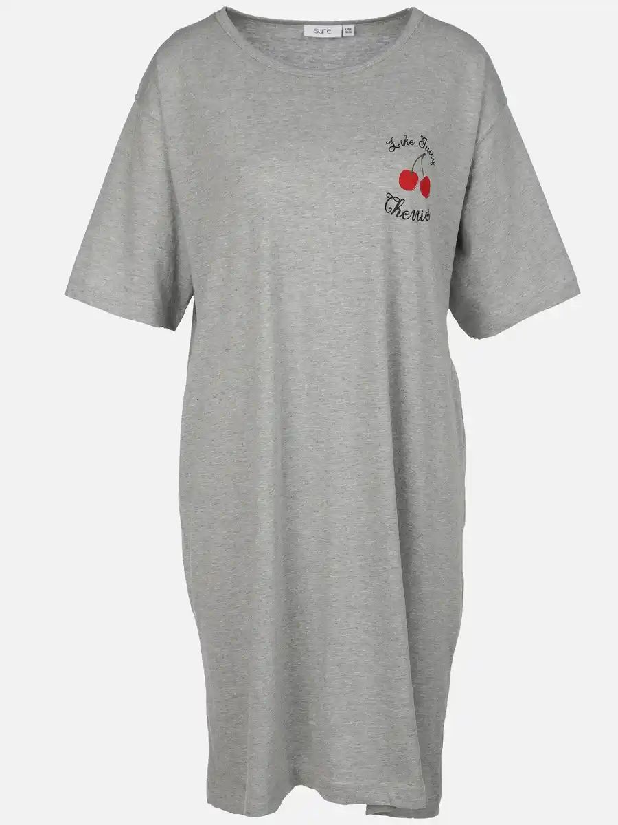 Bild 1 von Damen Oversize Nachthemd Grau