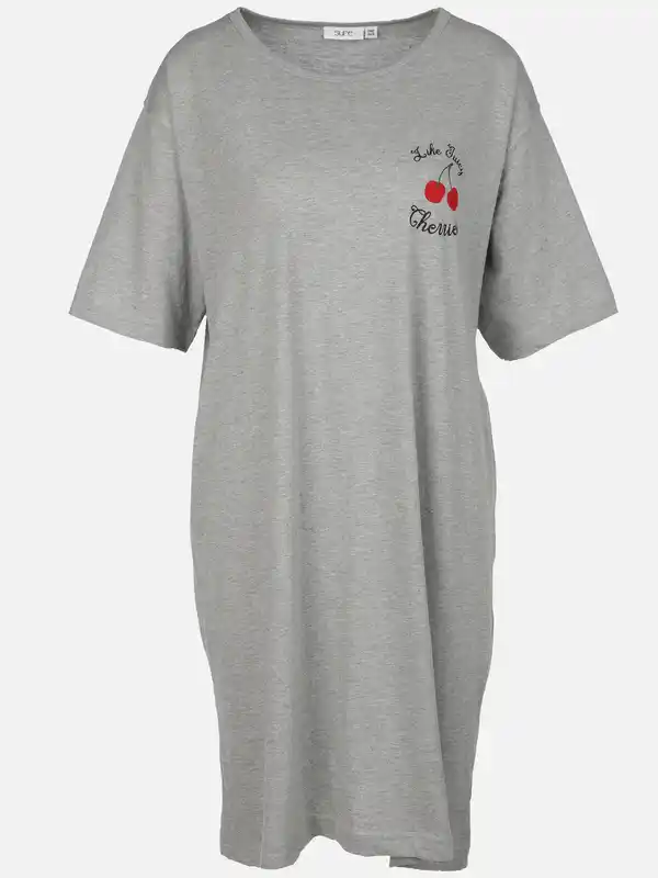 Bild 1 von Damen Oversize Nachthemd Grau