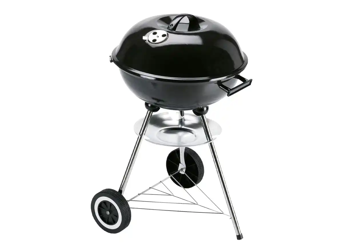 Bild 1 von LANDMANN Emaille Kugelgrill-Wagen 41x82cm