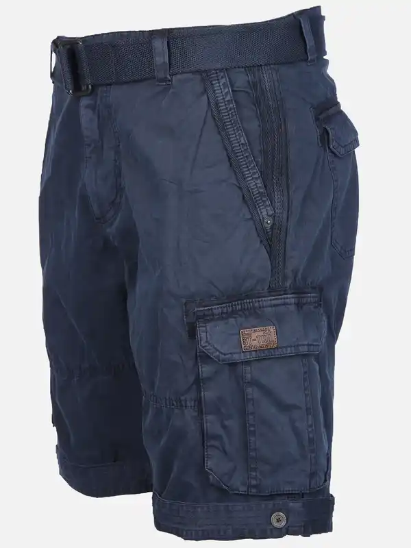 Bild 3 von Herren Cargoshort im Used Look Blau