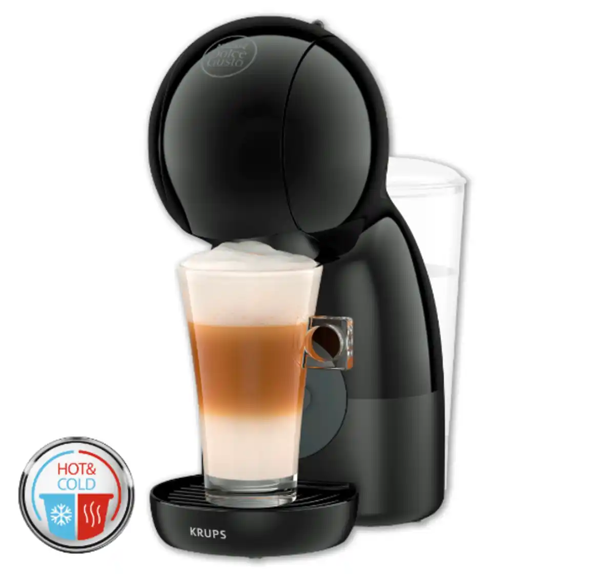 Bild 1 von KRUPS Nescafe Dolce Gusto Kapselkaffeemaschine PICCOLO XS KP1A3B*