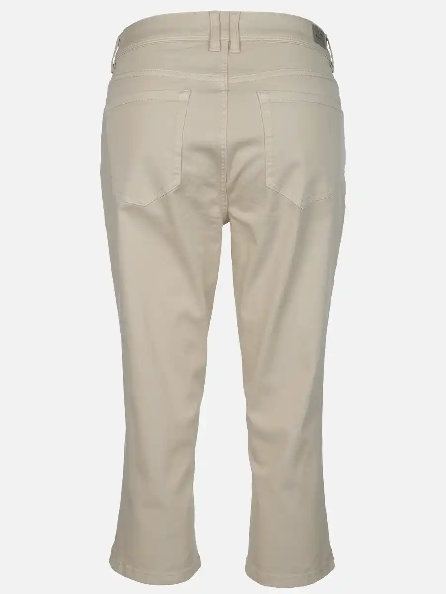 Bild 2 von Damen Caprihose in slimfit Form Beige