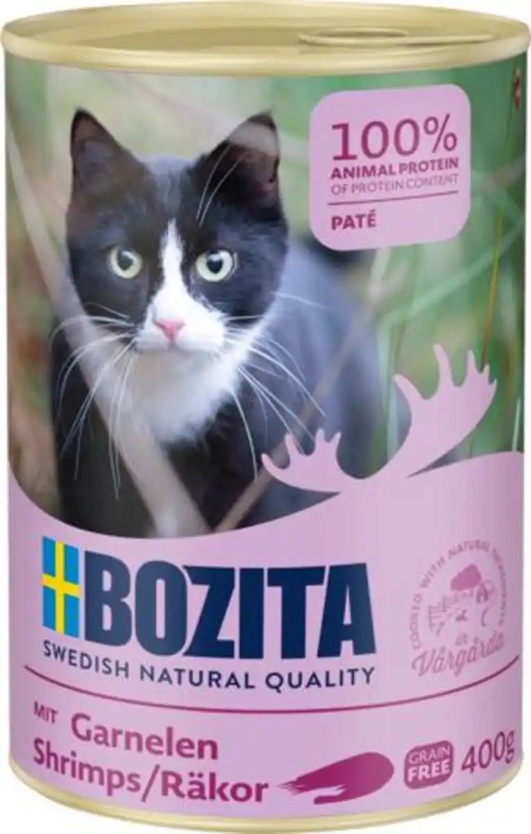 Bild 1 von BOZITA Katzennassfutter Dose Garnelen, 400 g
