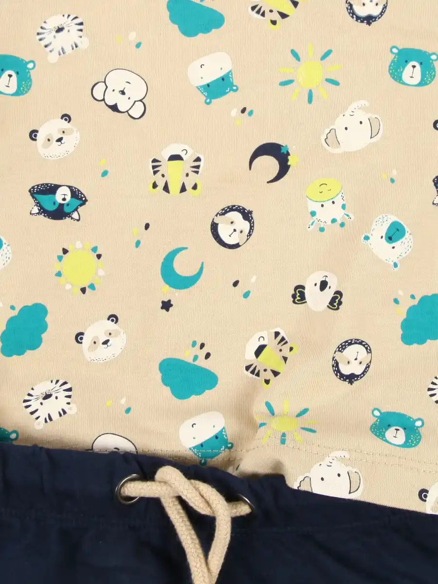 Bild 3 von Baby Jungen 2er Set, bestehend aus Shorts und Shirt Braun