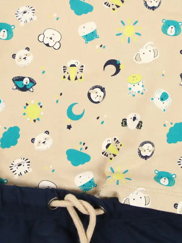 Bild 3 von Baby Jungen 2er Set, bestehend aus Shorts und Shirt Braun