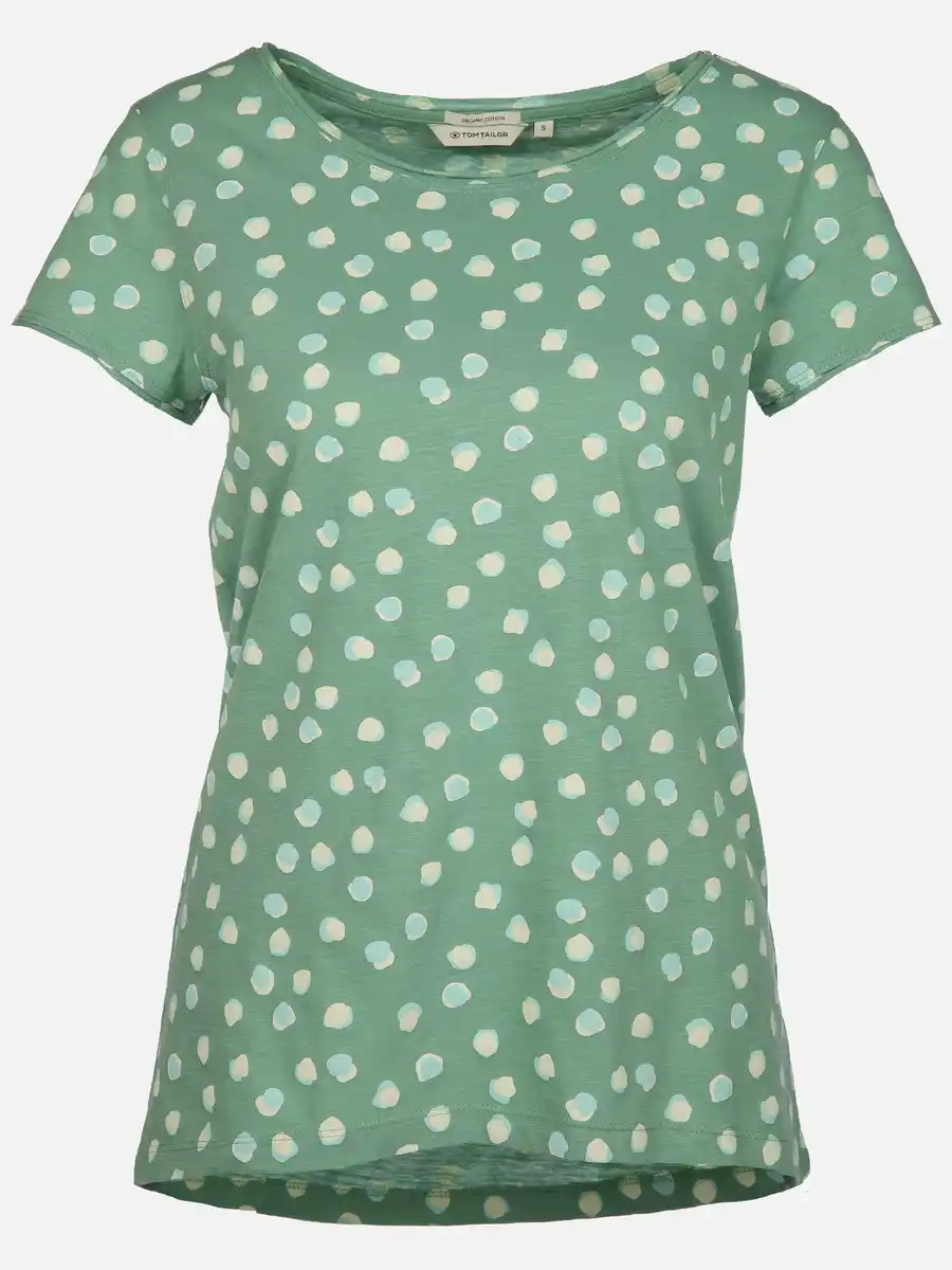 Bild 1 von Damen T-Shirt mit Punkten Grün