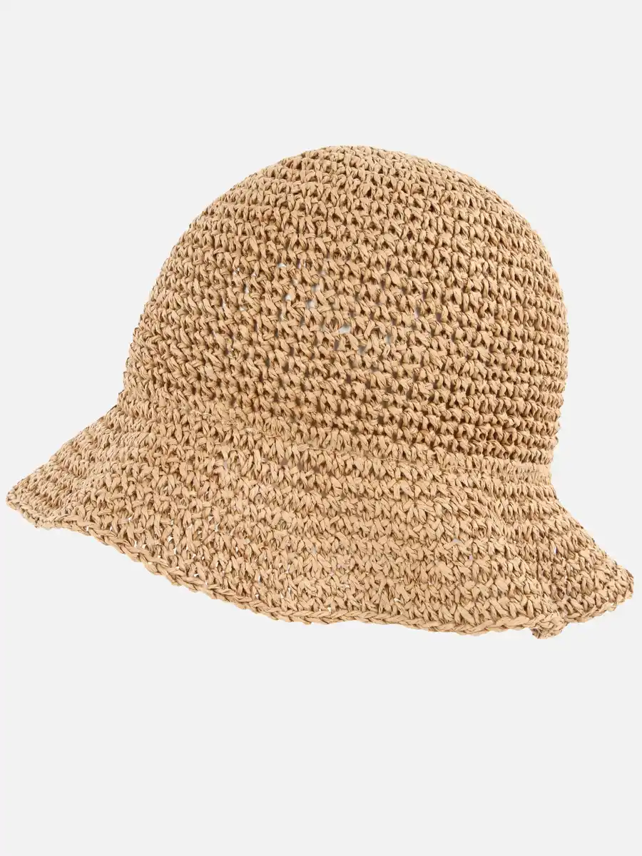 Bild 1 von Damen Sonnenhut aus Papier Braun