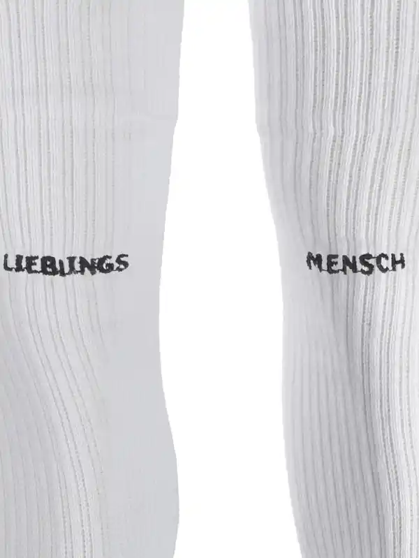 Bild 3 von Damen Tennissocken mit Stickerei Weiß