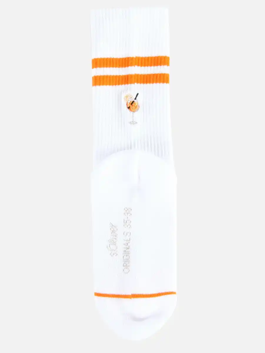 Bild 2 von Damen Tennissocken mit Stickerei Weiß