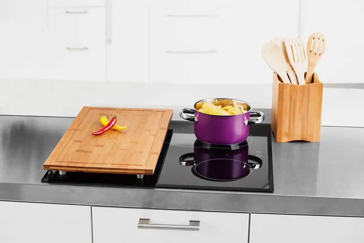 Bild 2 von Bambus-Schneide- und Abdeckplatte 50 x 28 x 4 cm