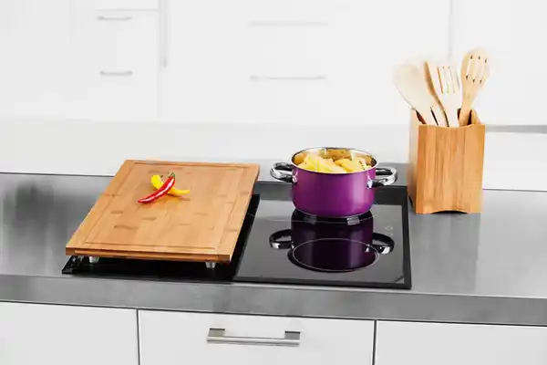 Bild 2 von Bambus-Schneide- und Abdeckplatte 50 x 28 x 4 cm