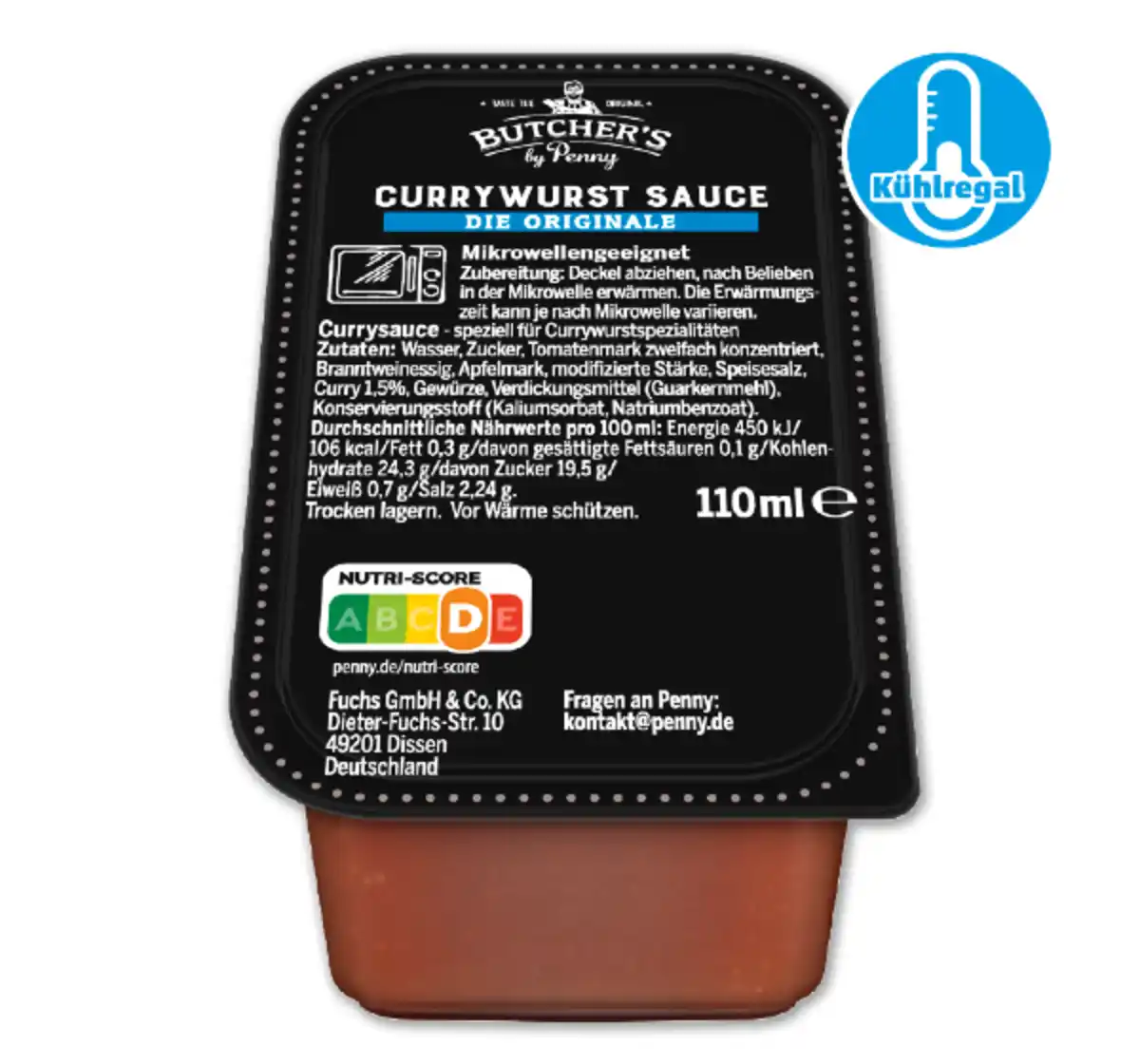 Bild 1 von BUTCHER’S Currywurst Sauce