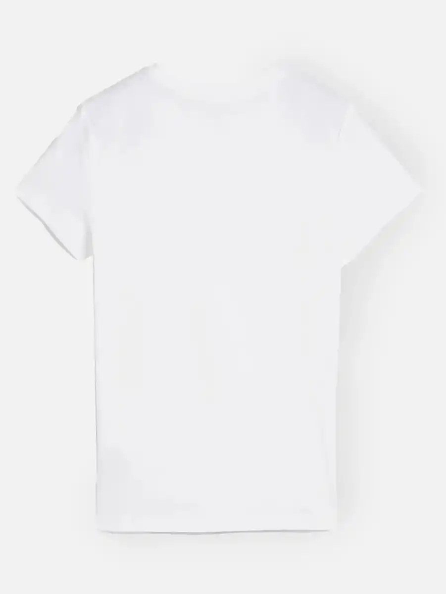 Bild 2 von Damen Sportshirt mit Logoprint Weiß