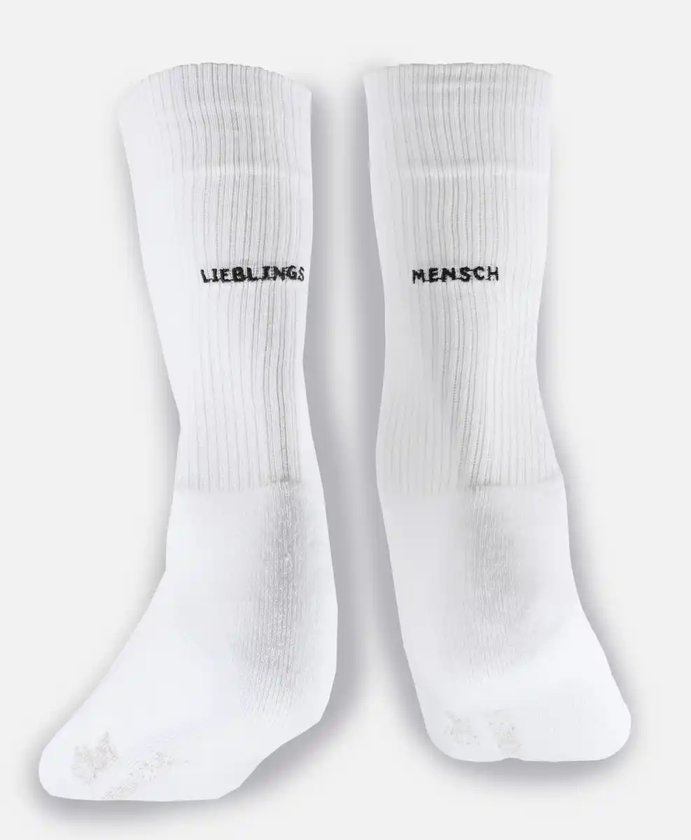 Bild 1 von Damen Tennissocken mit Stickerei Weiß