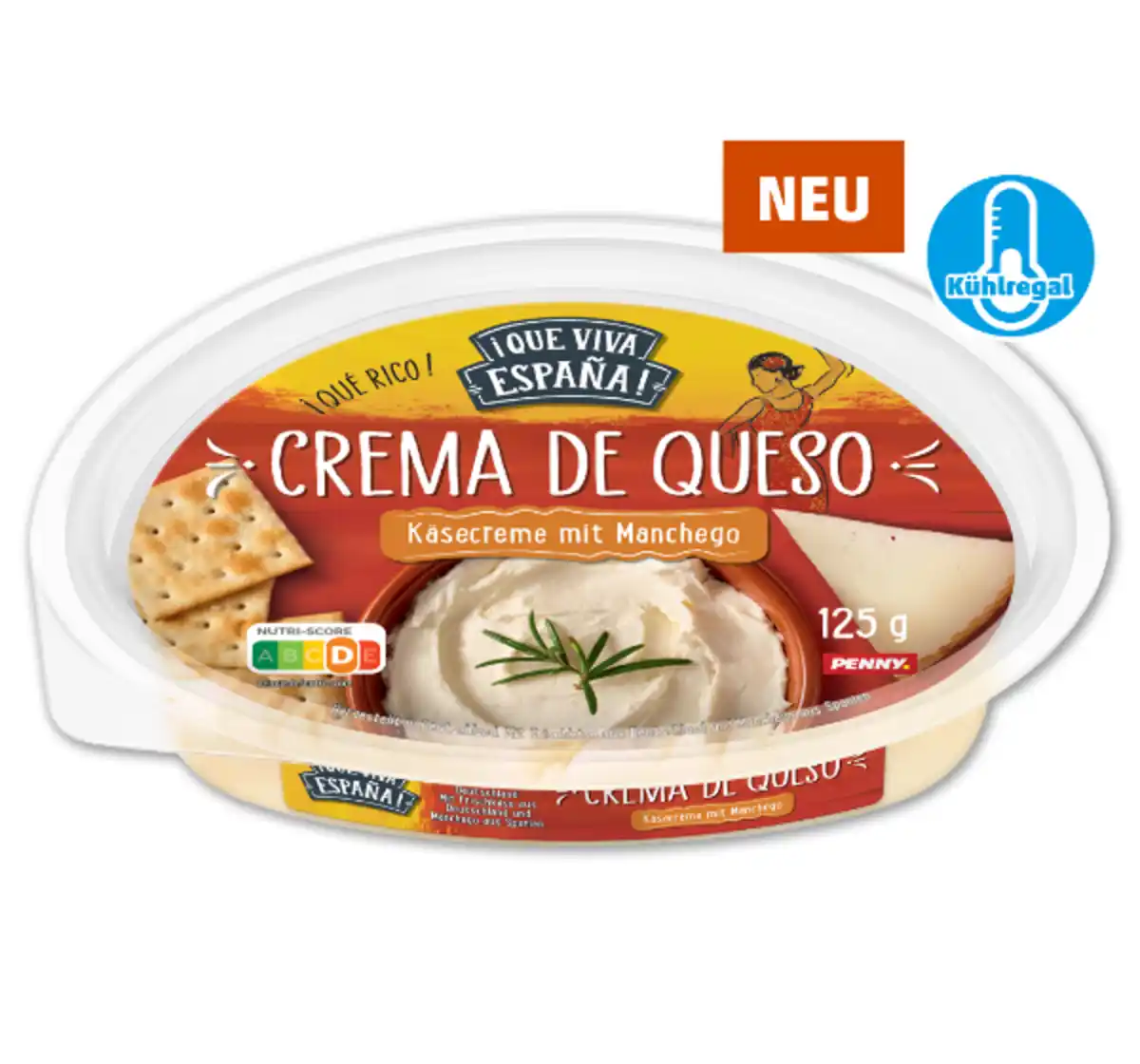 Bild 1 von ¡QUE VIVA ESPAÑA! Crema de Queso*