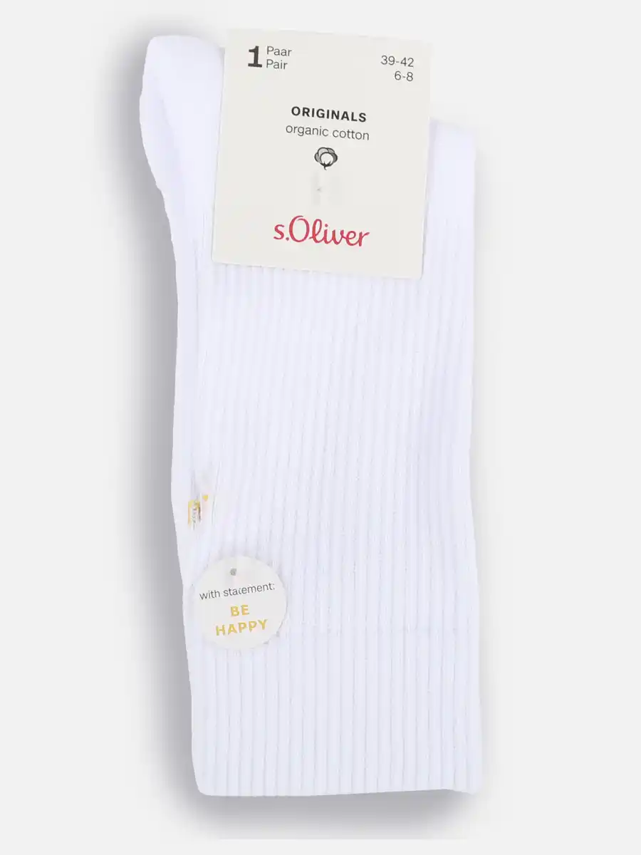 Bild 3 von Damen Tennissocken mit Stickerei Weiß