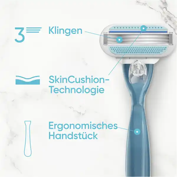 Bild 3 von Gillette Venus Rasierer Smooth mit 5 Klingen