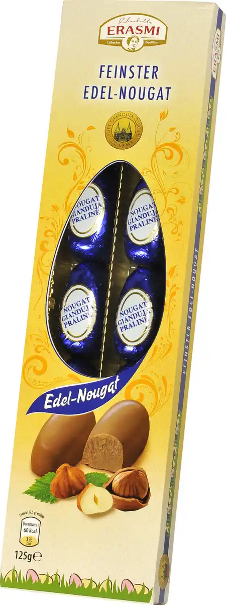 Bild 1 von Erasmi Feinster Edel-Nougat, 125 g