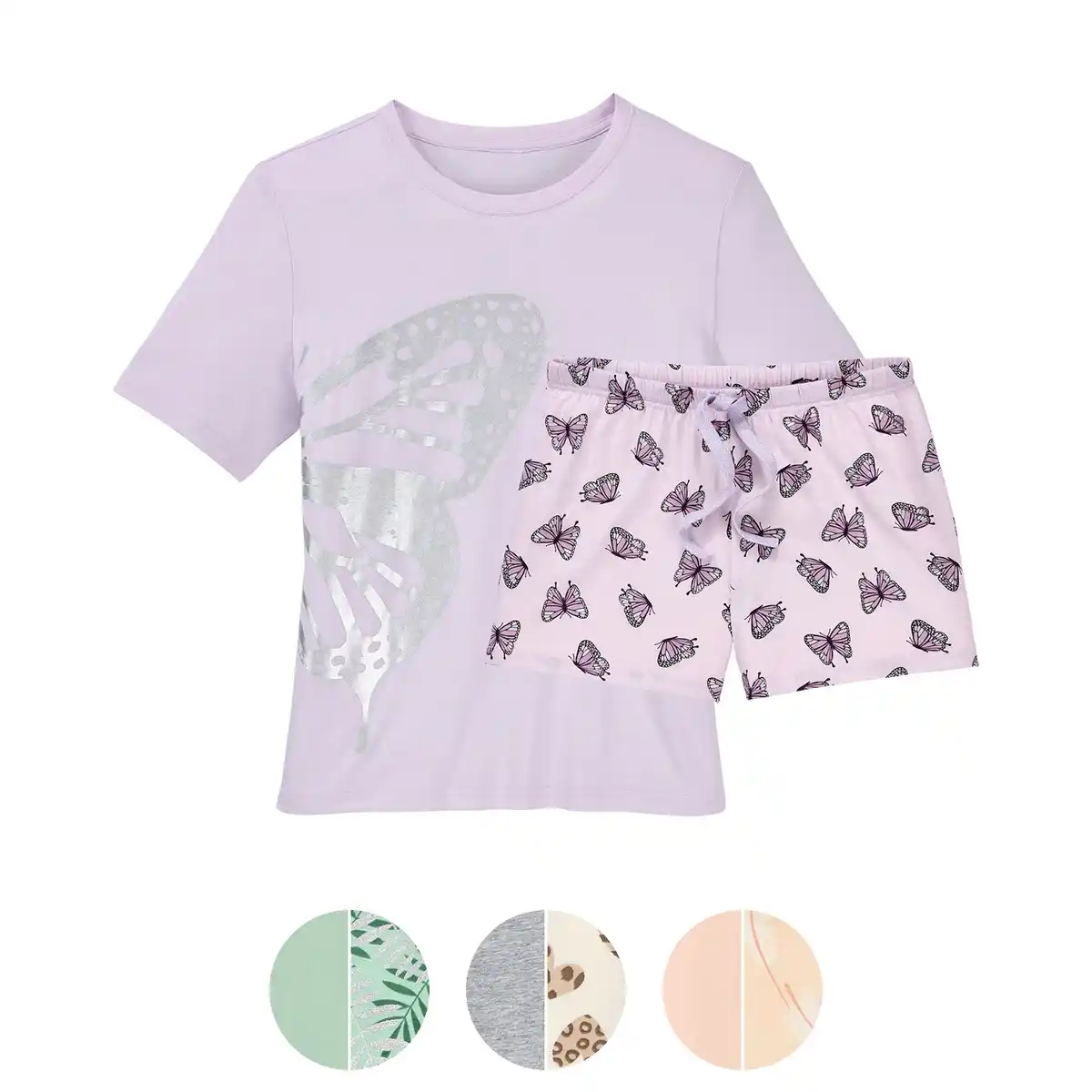 Bild 1 von UP2FASHION WOMEN Damen-Schlafanzug metallic