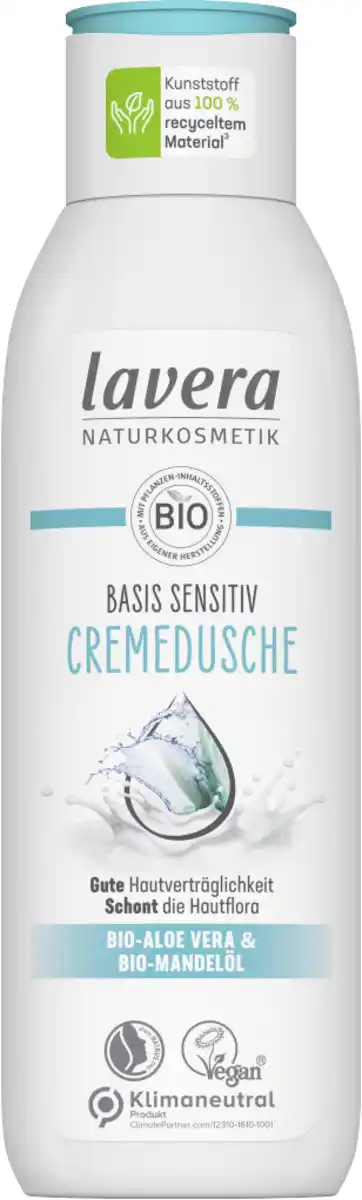 Bild 1 von lavera basis sensitiv Cremedusche, 250 ml