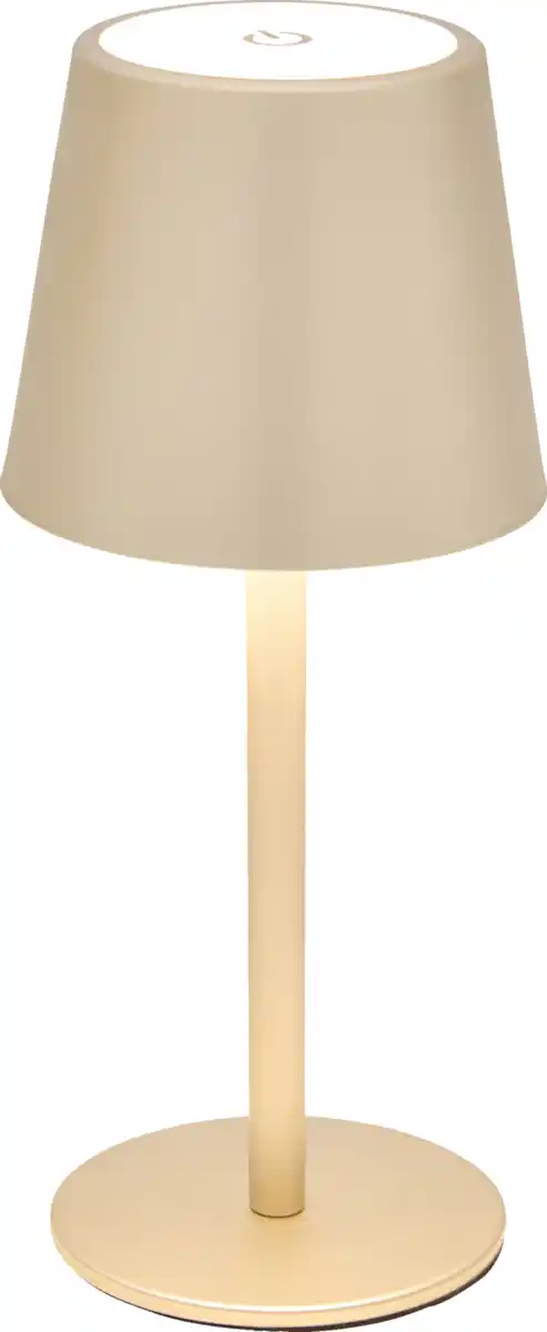 Bild 2 von IDEENWELT Akku-Tischleuchte Champagner