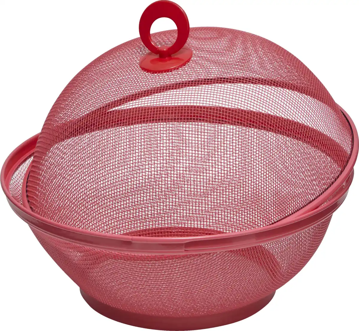 Bild 1 von IDEENWELT Obstkorb Mesh, hellrot