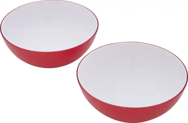 Bild 2 von IDEENWELT Salatschälchen, rot, 2er-Set