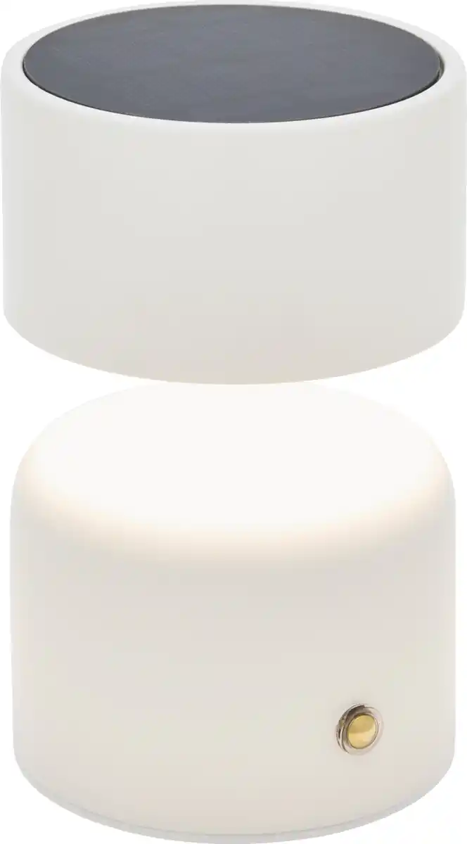 Bild 2 von IDEENWELT 2in1 Solar-Tischleuchte offhwhite