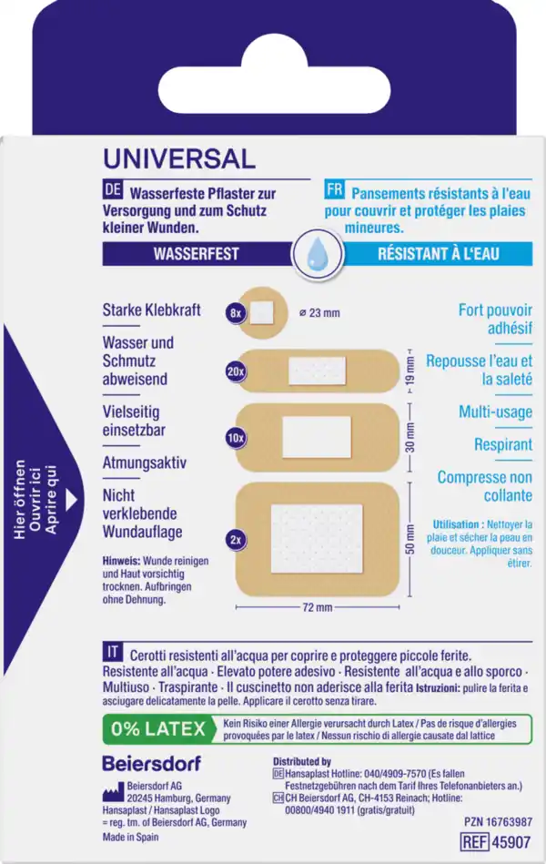 Bild 2 von Hansaplast Universal Pflaster Strips