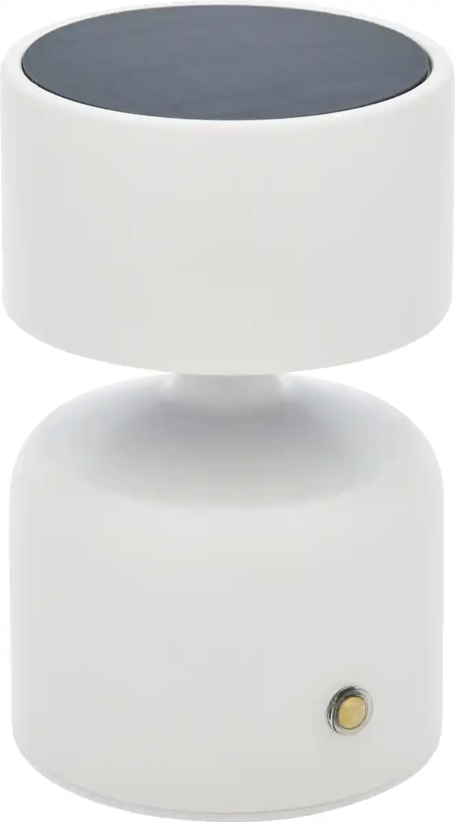 Bild 1 von IDEENWELT 2in1 Solar-Tischleuchte offhwhite