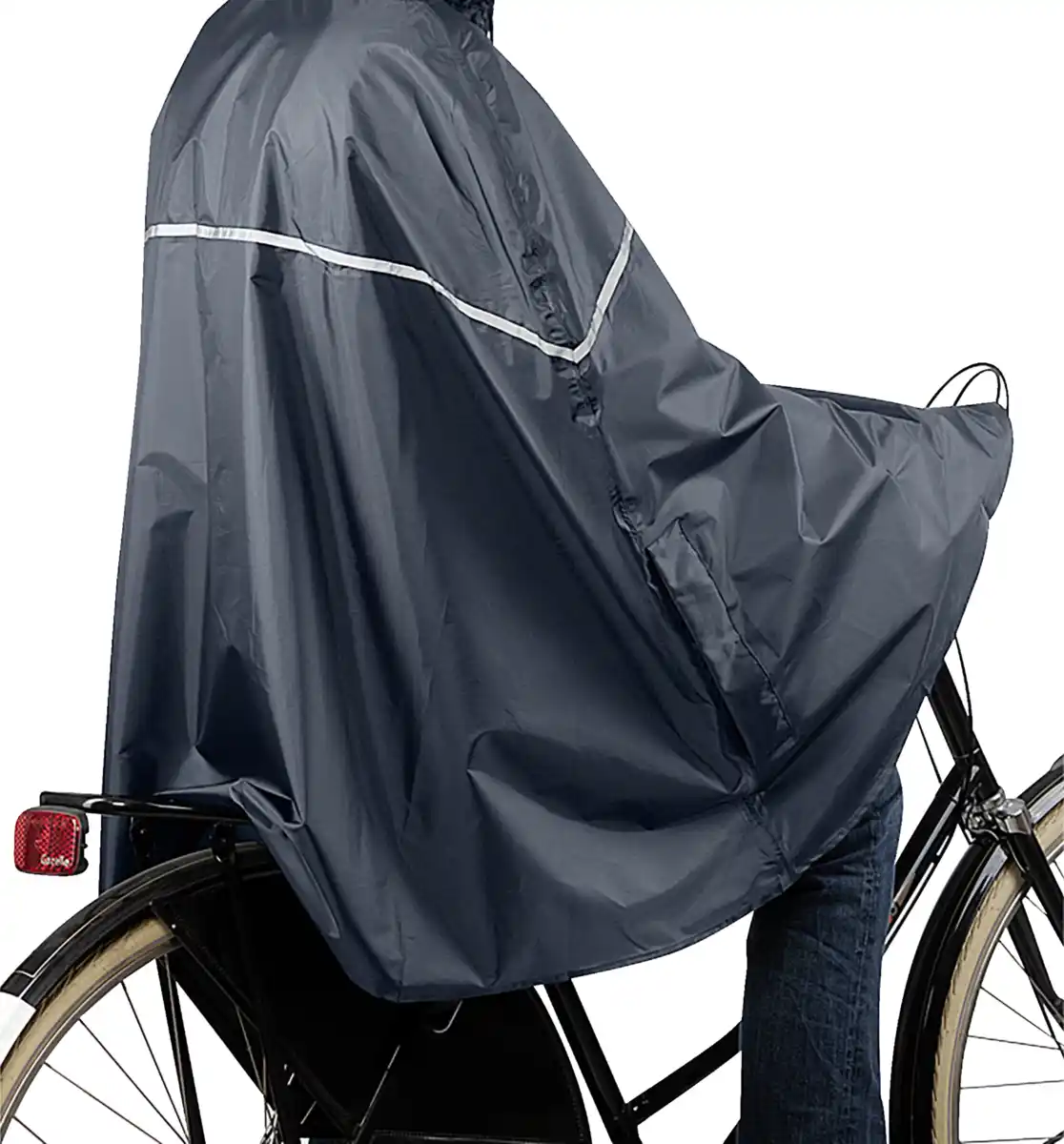 Bild 3 von IDEENWELT Regencape unisex blau