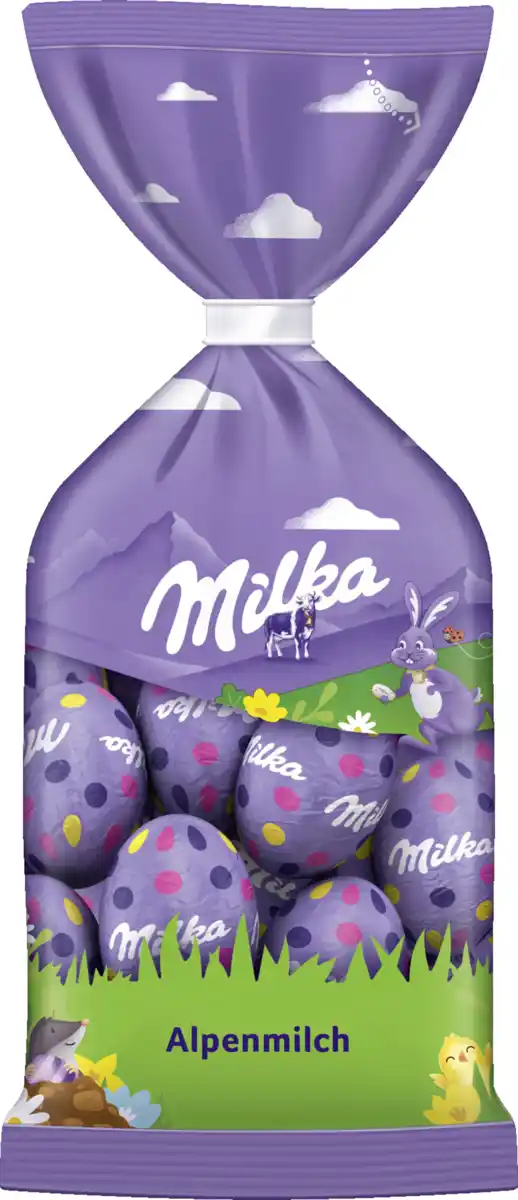 Bild 1 von Milka Ostereier Alpenmilch, 100 g