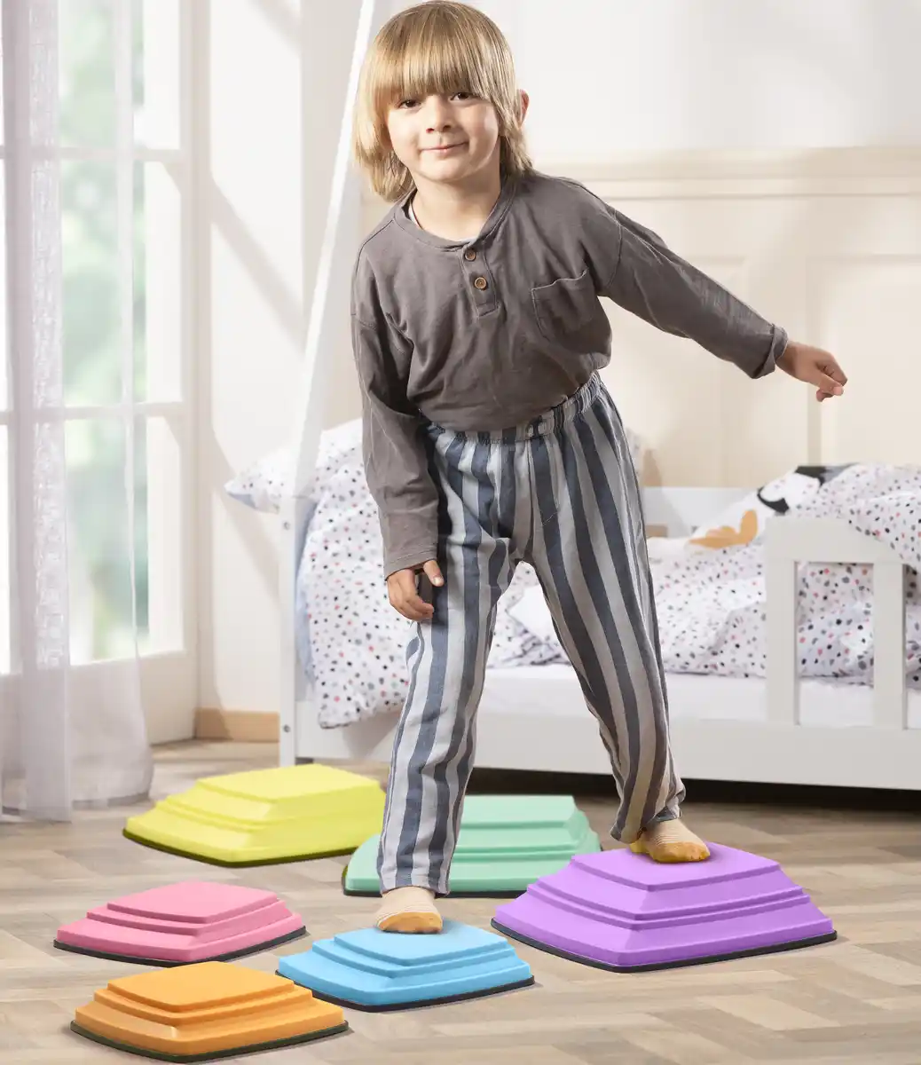 Bild 2 von IDEENWELT 6er Set Balancier-Steine