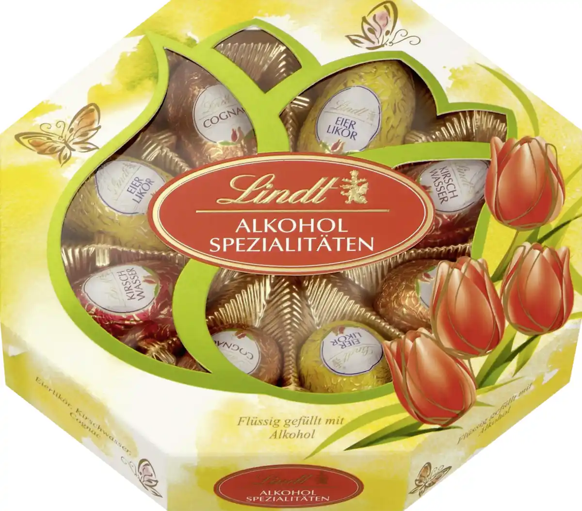 Bild 1 von Lindt Spezialitäten Eier mit Alkohol, 144 g