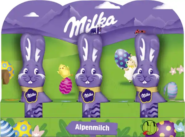 Bild 1 von Milka Schmunzelhasen Alpenmilch, 45 g