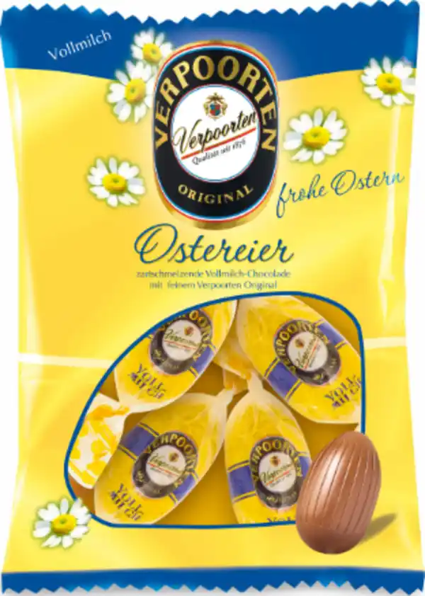 Bild 1 von Verpoorten Ostereierbeutel Vollmilch, 87 g