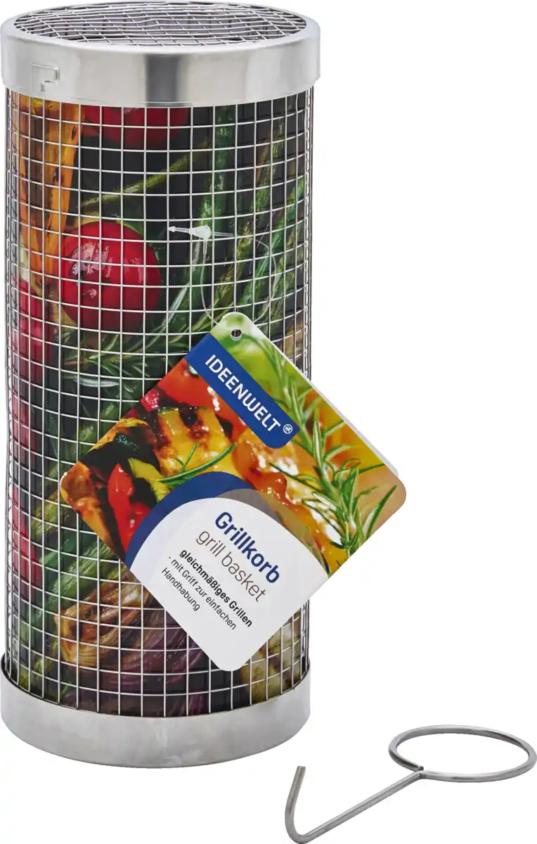 Bild 1 von IDEENWELT Grillkorb Edelstahl