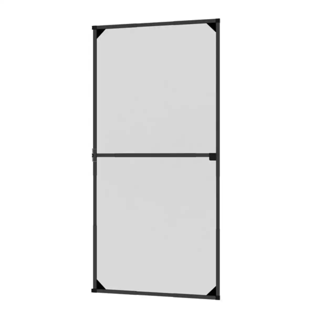 Bild 1 von Insektenschtuz Alu-Teleskop-Türbausatz 100 x 210 cm, anthrazit