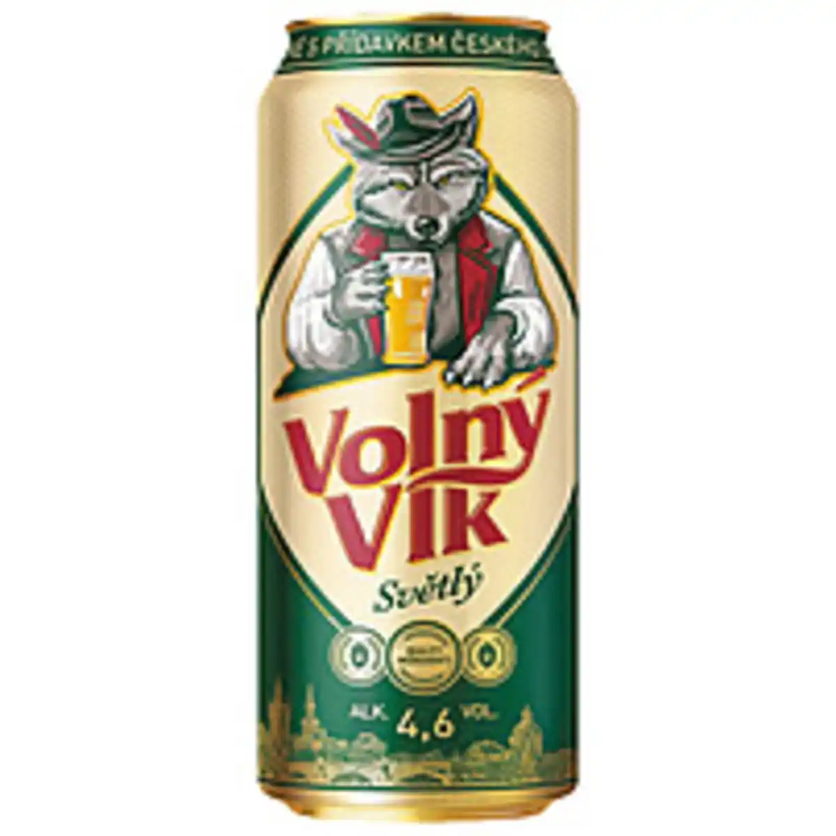 Bild 1 von "VOLNY VILK" Helles Schankbier, 4,6% vol.