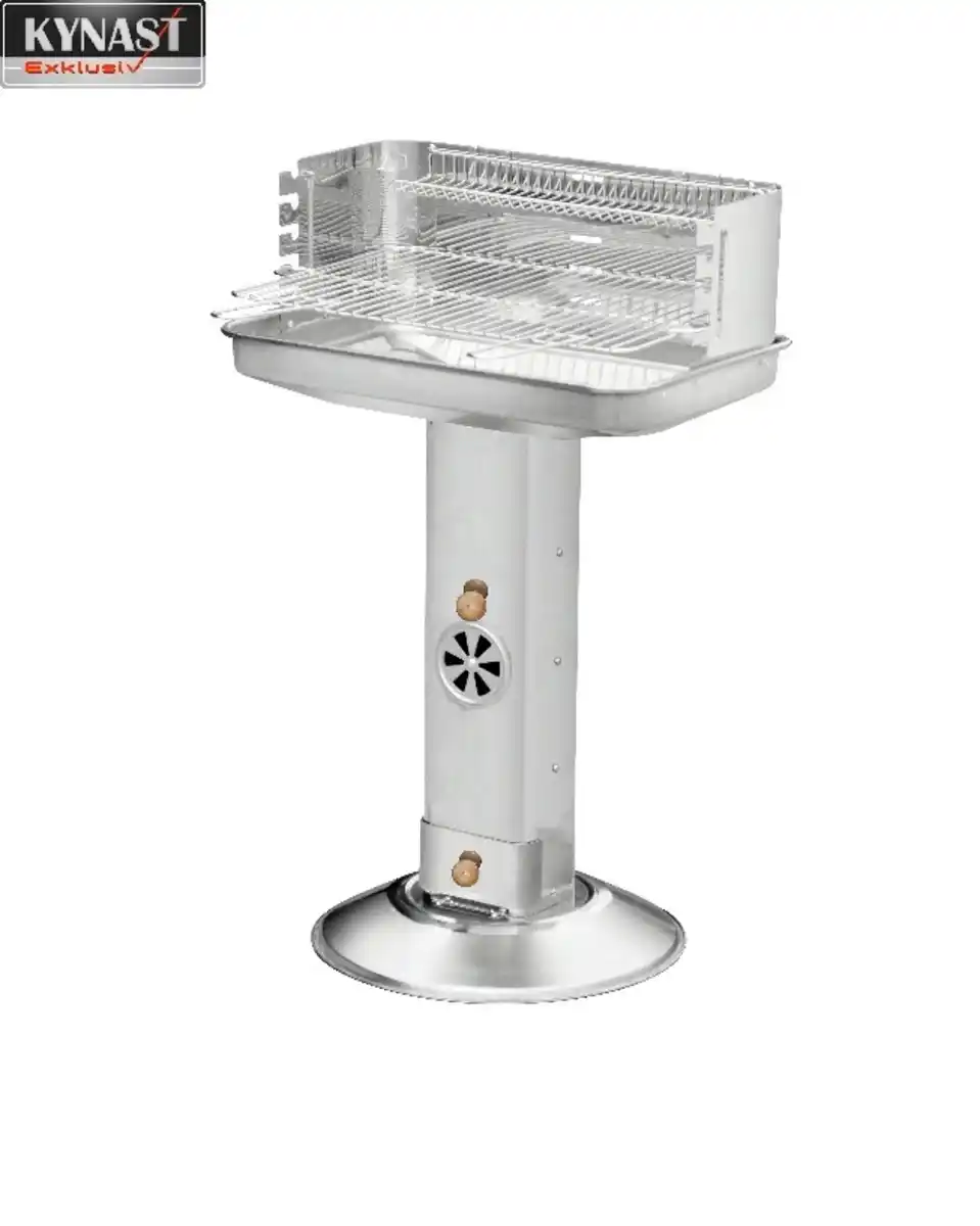 Bild 1 von Säulengrill Edelstahl Family Star