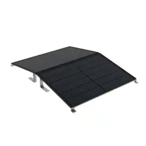 Solaranlage Flachdach 5,4kWp mit Hybrid WR 8kWp
