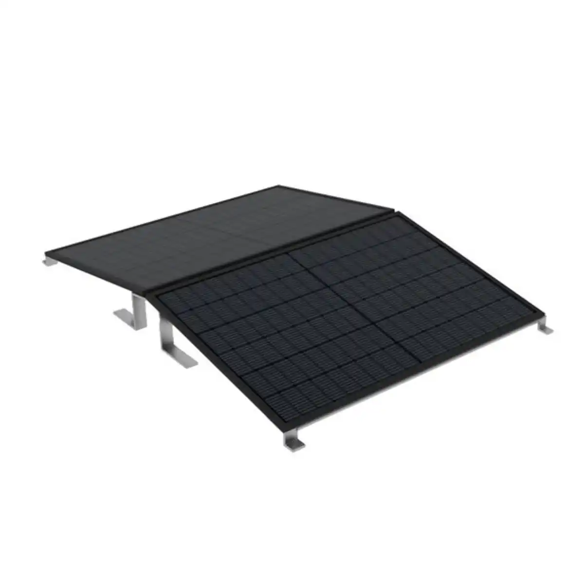 Bild 1 von Solaranlage Flachdach 5,4kWp mit Hybrid WR 8kWp