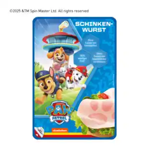 PAW PATROL Schinkenwurst 100g