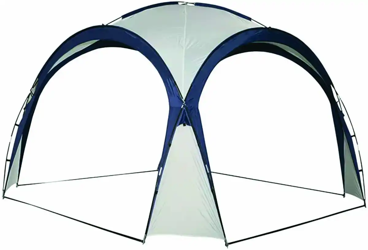 Bild 1 von Tim Garden Pavillon 350x350x230cm grau/marineblau