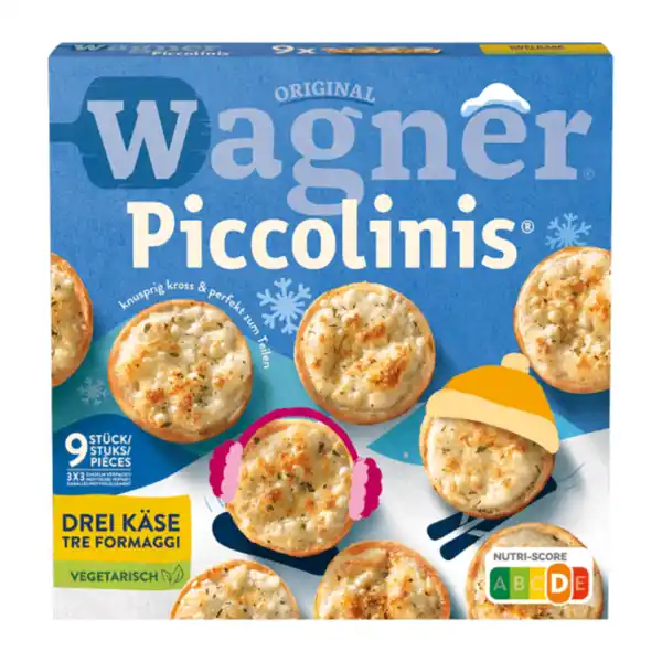 Bild 1 von WAGNER Piccolinis Drei Käse 270g