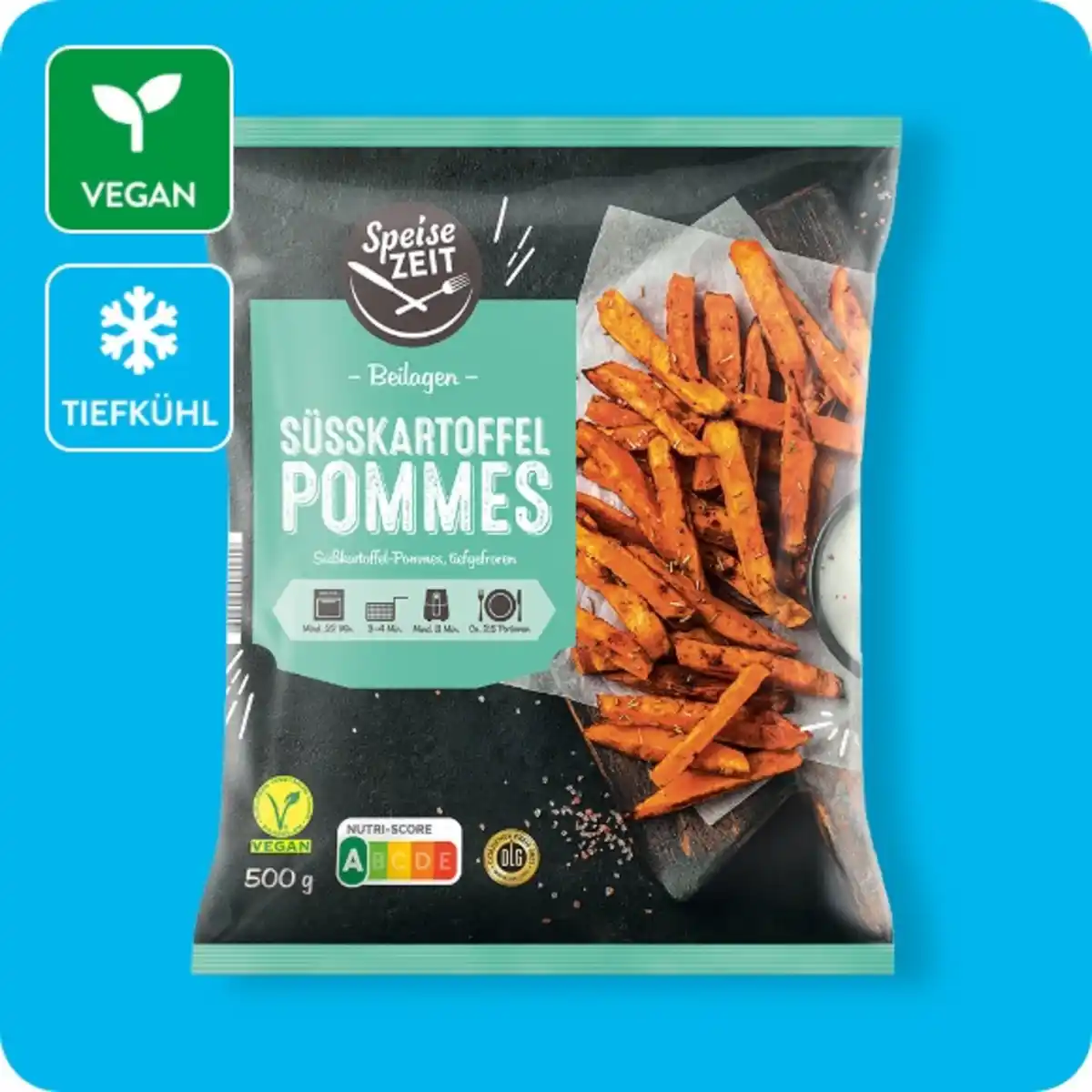 Bild 1 von SPEISE ZEIT Süßkartoffel-Pommes