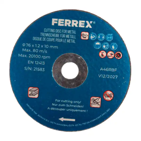 Bild 3 von FERREX 12-V-Akku-Winkelschleifer