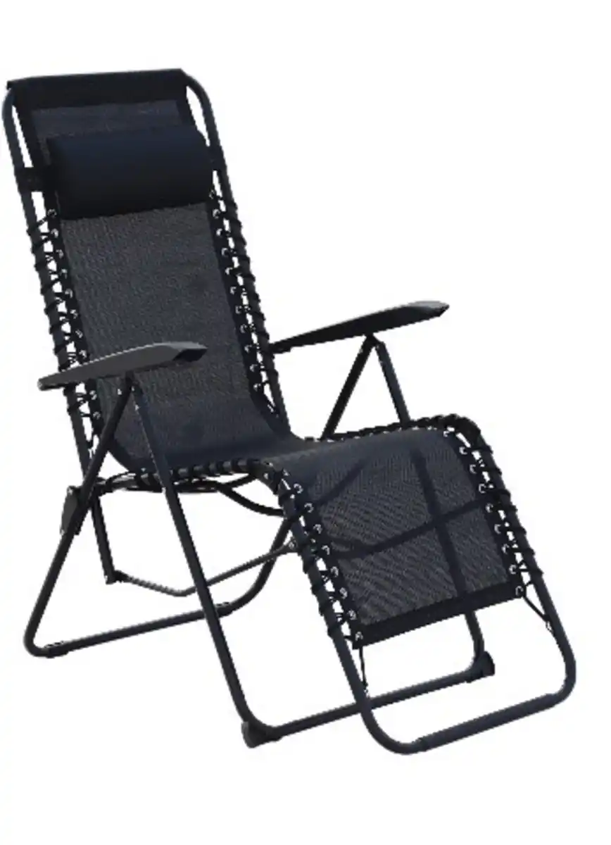 Bild 1 von Gartenliege Relax Zero Gravity schwarz
