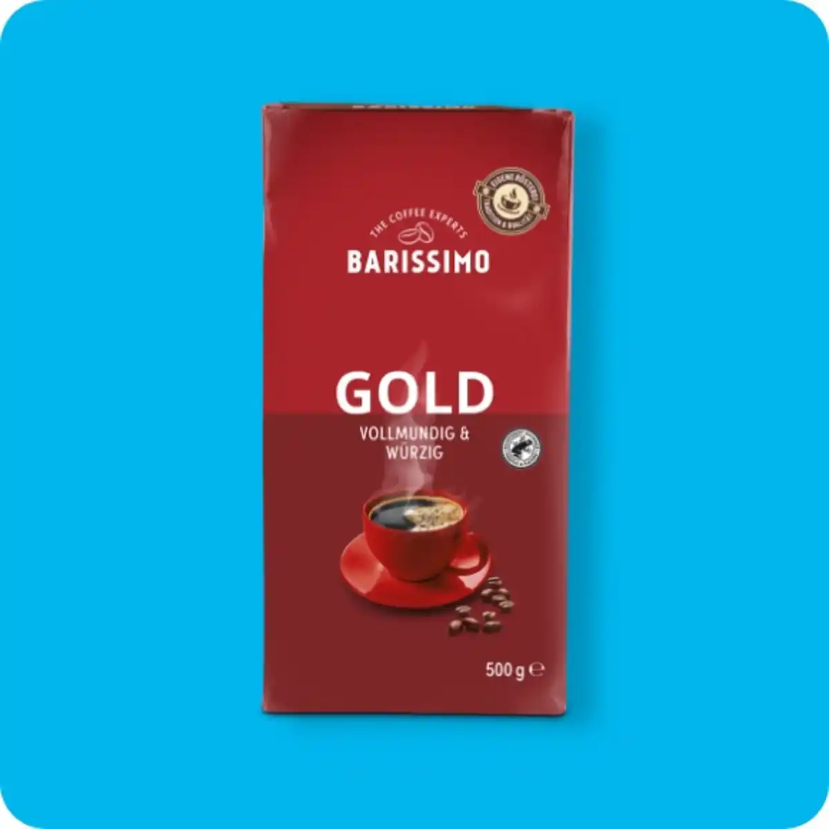Bild 1 von BARISSIMO Mahlkaffee Gold²